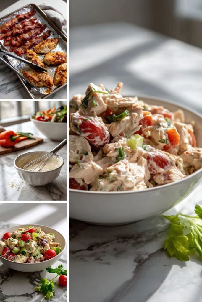 Martha Stewart Chicken Club Salad Recipe