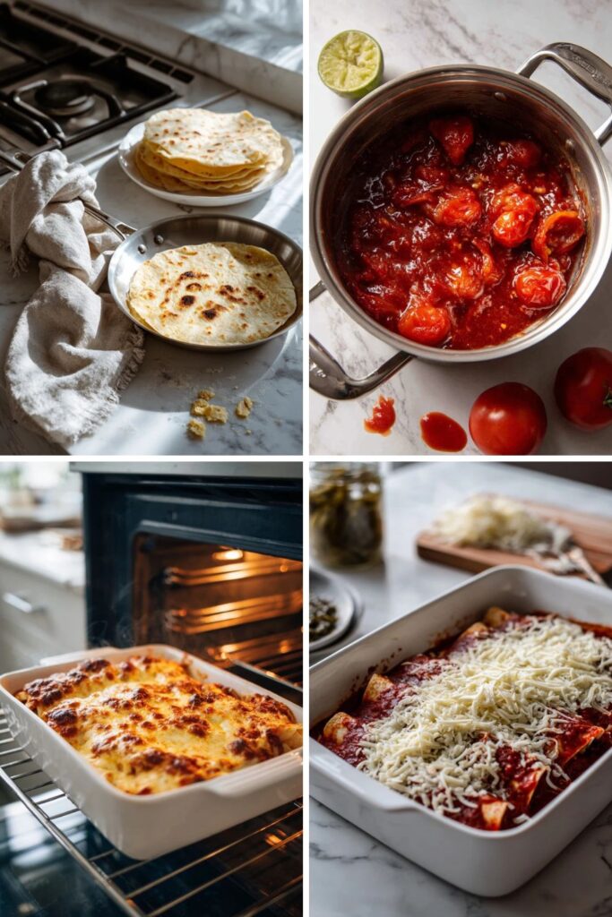 Martha Stewart Chicken Enchiladas Recipe