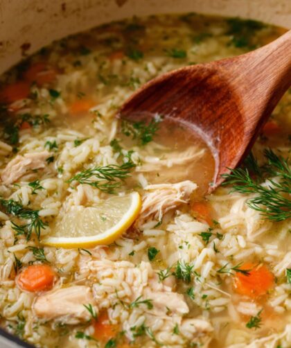 Martha Stewart Chicken Soup Rice Recipe
