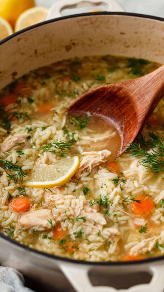 Martha Stewart Chicken Soup Rice Recipe