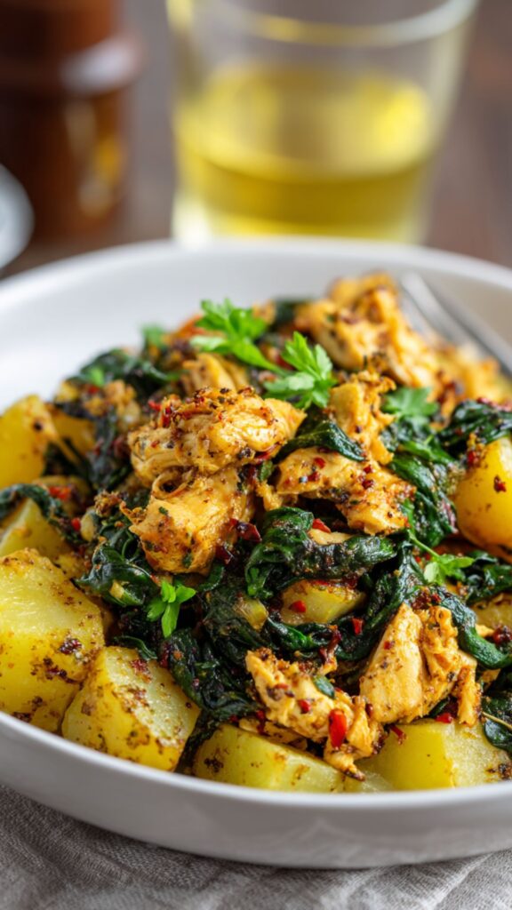 Martha Stewart Chicken Spinach And Potato Hash Recipe