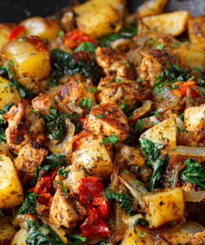 Martha Stewart Chicken Spinach And Potato Hash Recipe