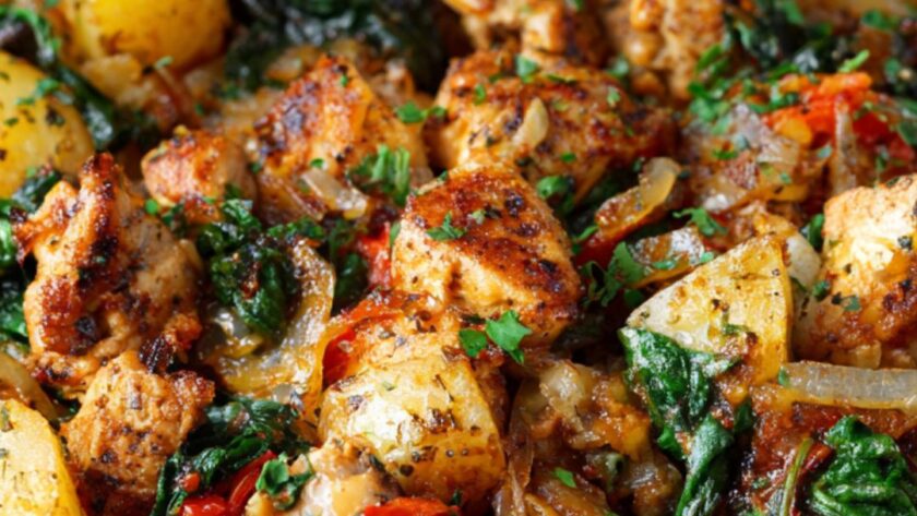Martha Stewart Chicken Spinach And Potato Hash Recipe