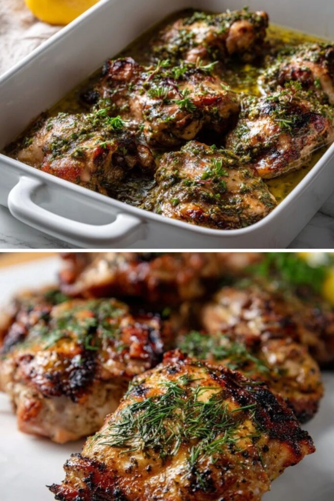 Martha Stewart Grilled Marinated Chicken Thighs Recipe