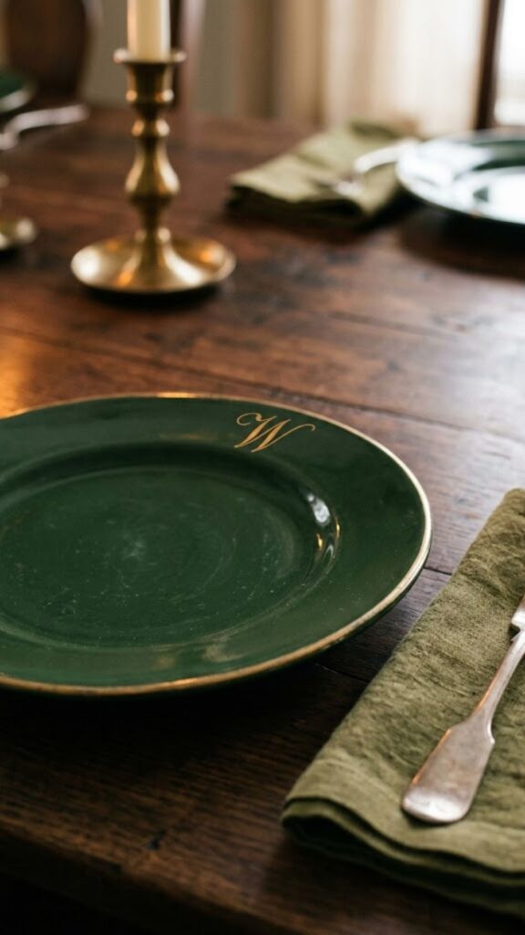Monogrammed China for the Everyday