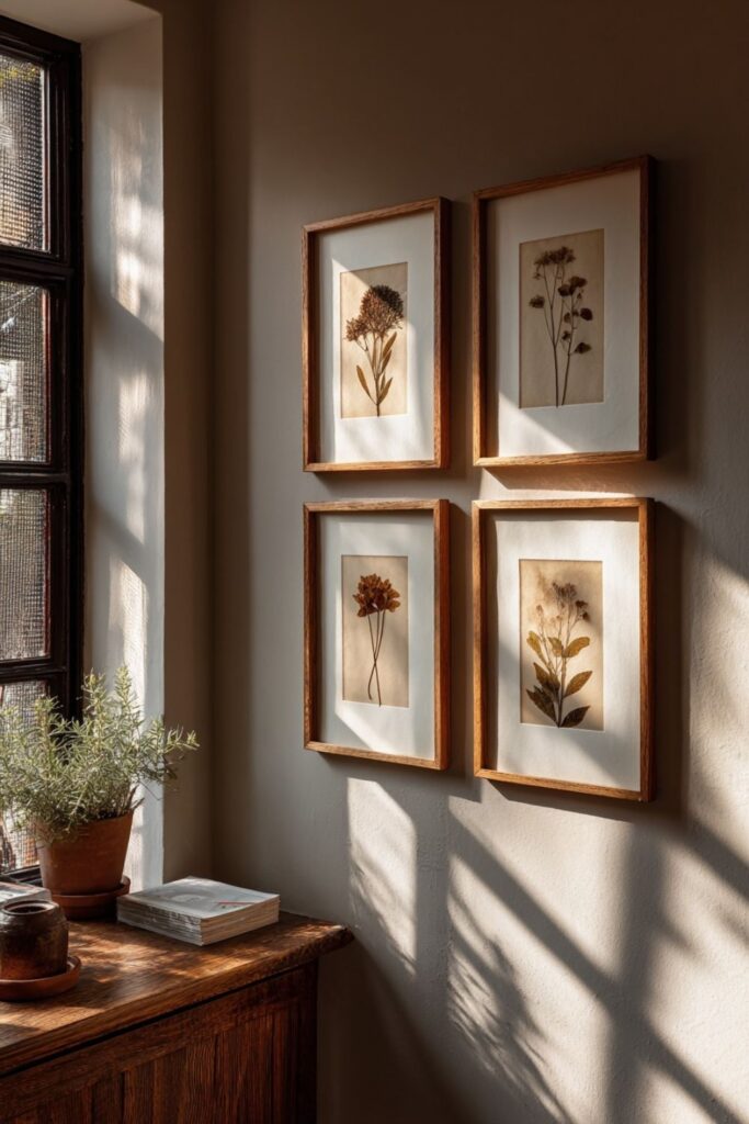 Pressed Flowers and Botanical Prints