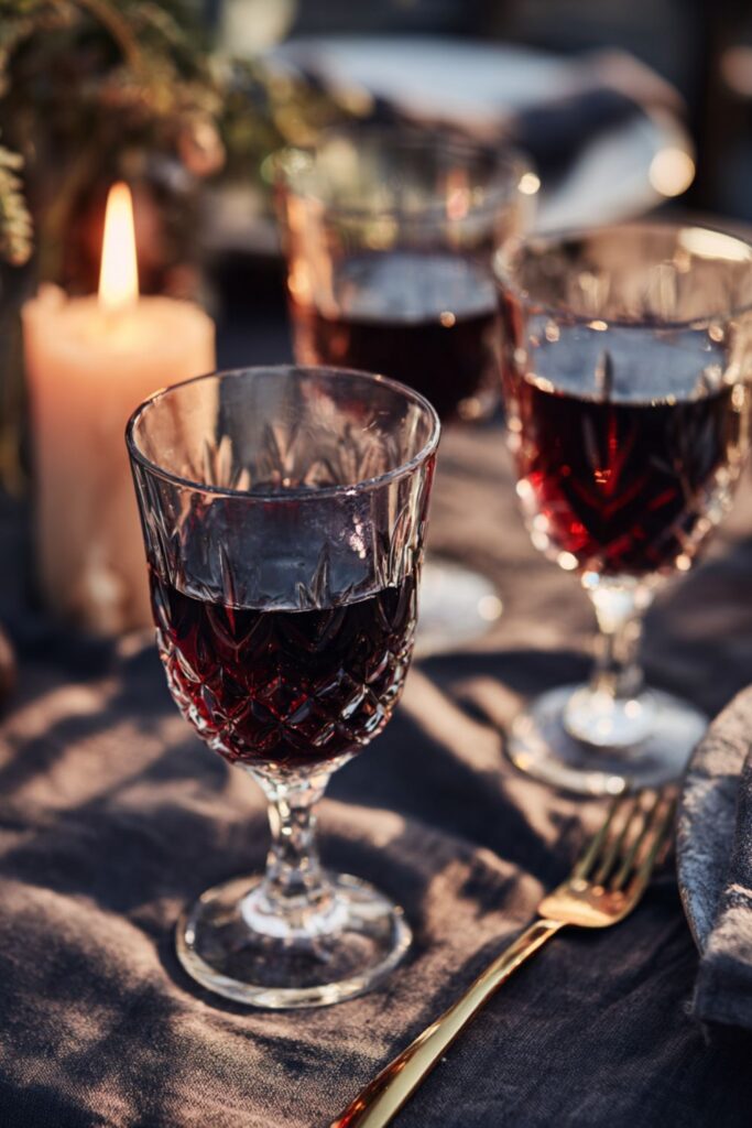 Pressed Glass That Refracts in the Dark