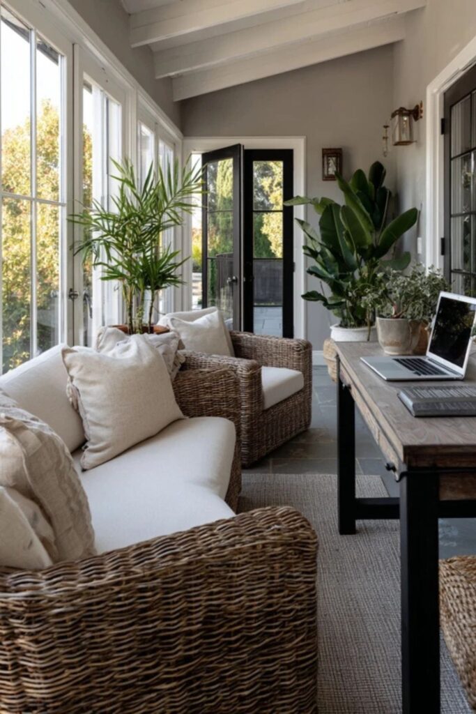 The Enclosed Porch for Writing