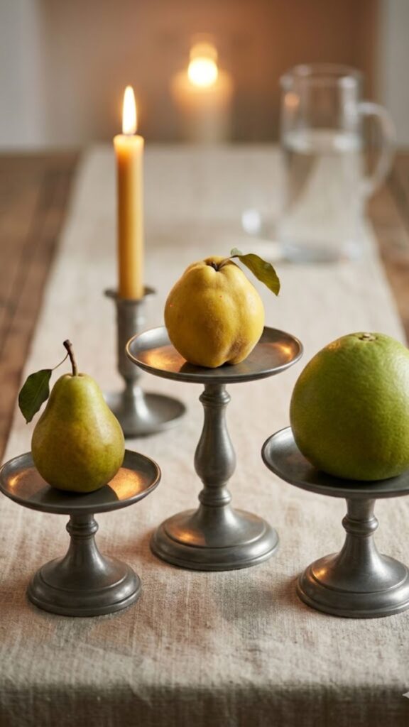 The Pewter Pedestal Centerpiece