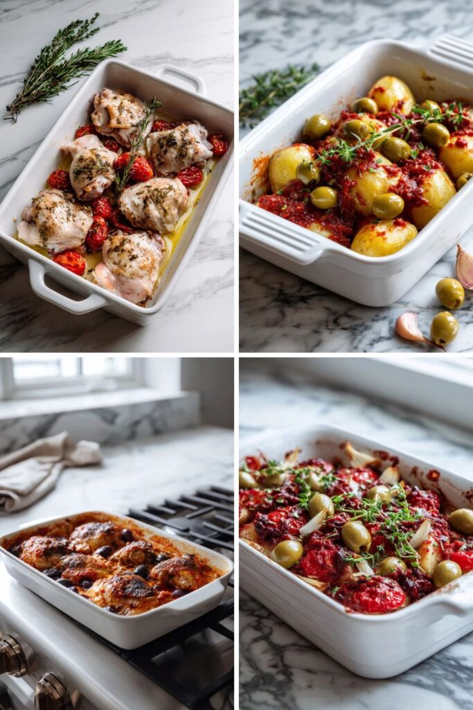 Martha Stewart Baked Chicken Veracruz Recipe