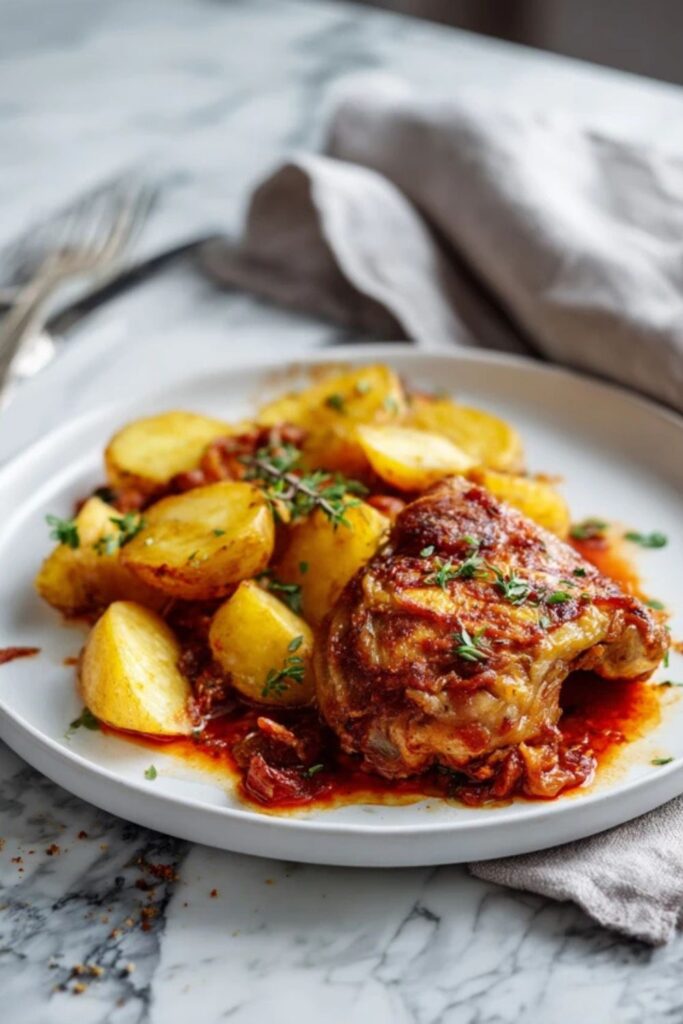 Martha Stewart Baked Chicken Veracruz Recipe