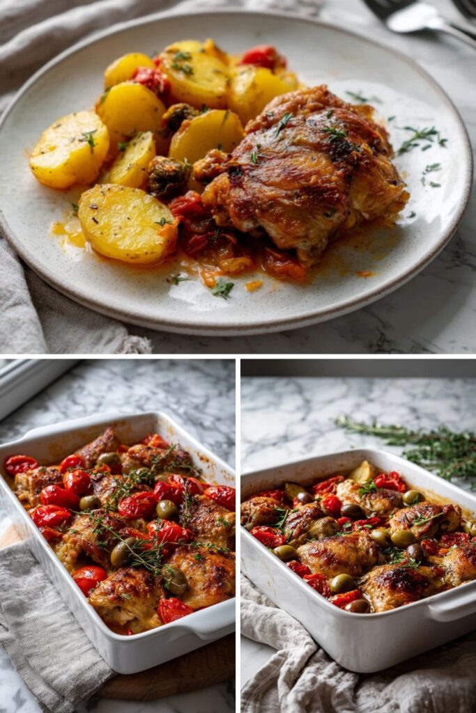 Martha Stewart Baked Chicken Veracruz Recipe