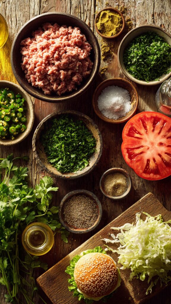 Martha Stewart Green Chile Chicken Burgers Recipe
