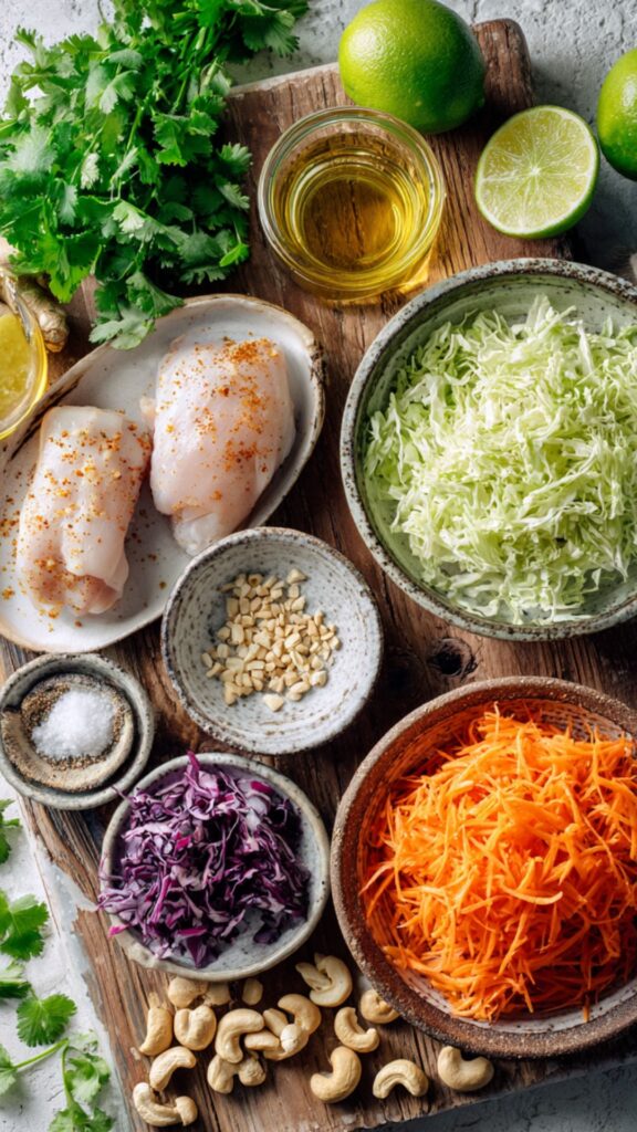 Martha Stewart Ginger Chicken Slaw Recipe