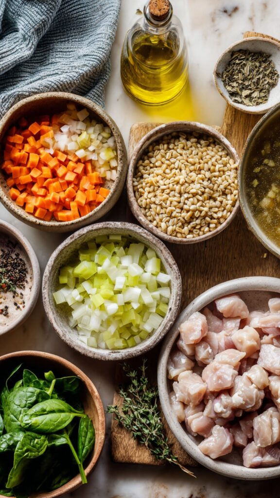 Martha Stewart Chicken Barley Soup Recipe