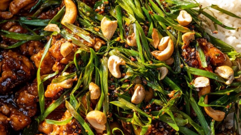 Martha Stewart Cashew Chicken Recipe