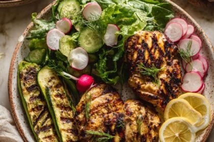 Martha Stewart Grilled Chicken And Zucchini Salad Recipe