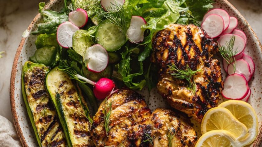 Martha Stewart Grilled Chicken And Zucchini Salad Recipe