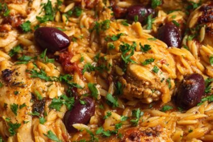 Martha Stewart Chicken Puttanesca Orzo Recipe