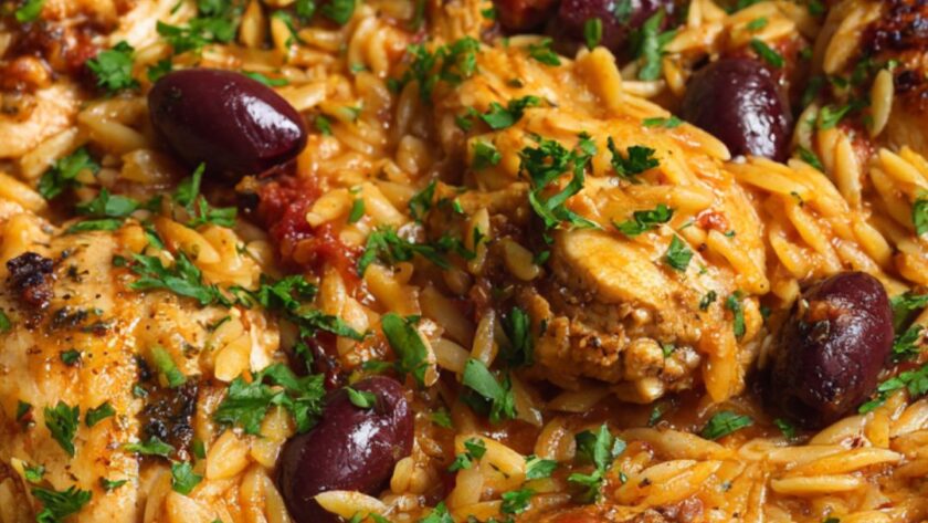 Martha Stewart Chicken Puttanesca Orzo Recipe