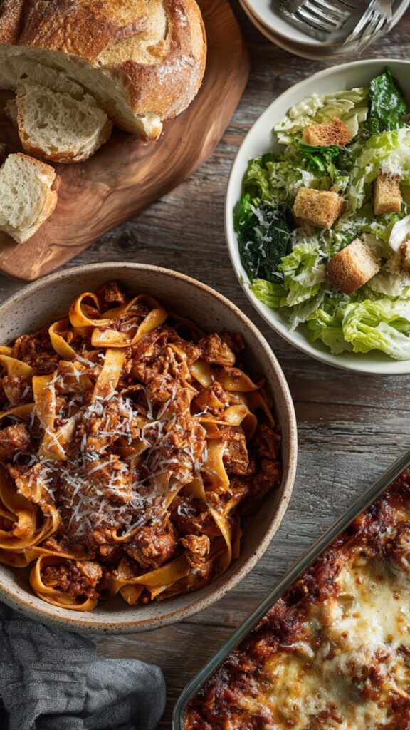 Martha Stewart Chicken Bolognese Tagliatelle Recipe
