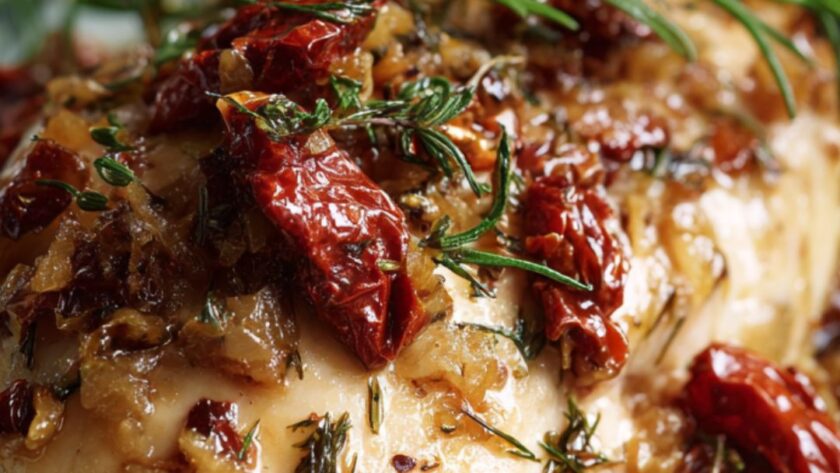 Martha Stewart Chicken Pandora With Sun Dried Tomatoes Recipe