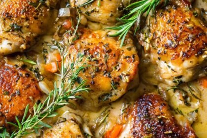Martha Stewart Chicken Thighs Braised In White Wine Recipe