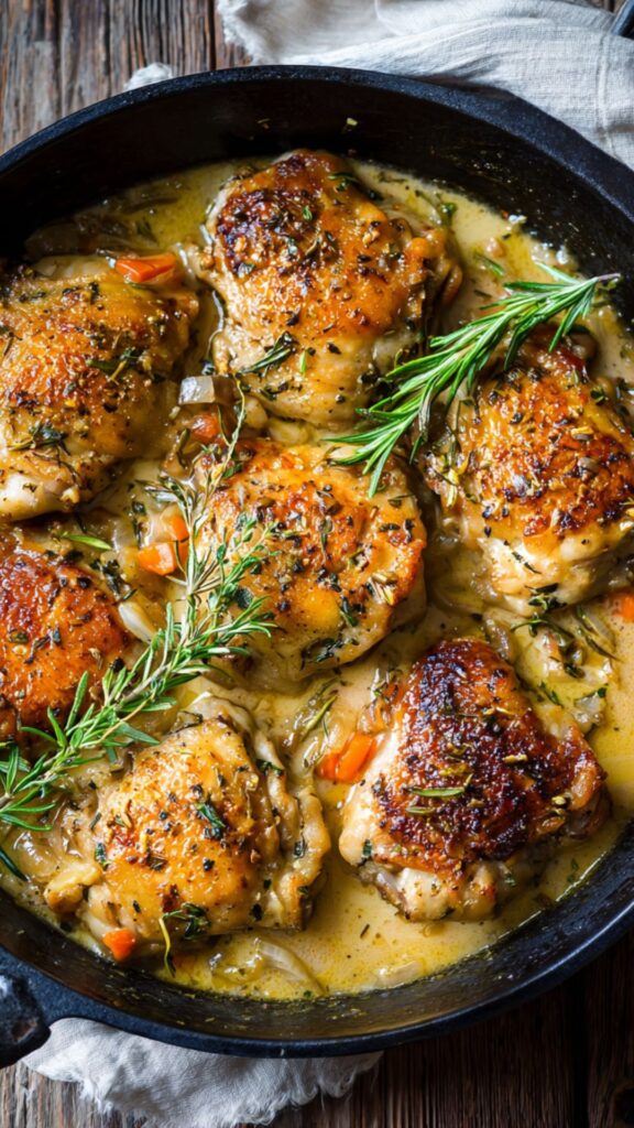 Martha Stewart Chicken Thighs Braised In White Wine Recipe
