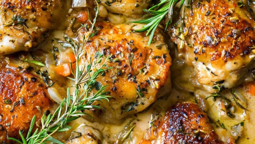 Martha Stewart Chicken Thighs Braised In White Wine Recipe