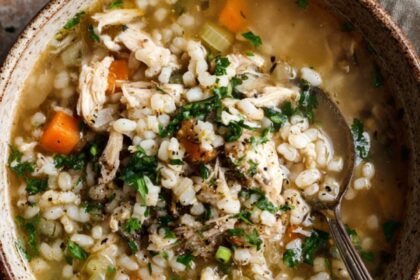 Martha Stewart Chicken Barley Soup Recipe