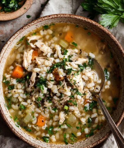 Martha Stewart Chicken Barley Soup Recipe