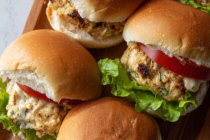 Martha Stewart Chicken Burgers Recipe