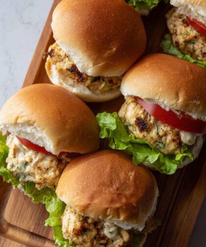 Martha Stewart Chicken Burgers Recipe