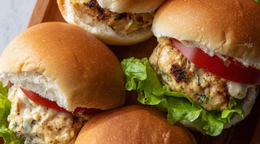 Martha Stewart Chicken Burgers Recipe