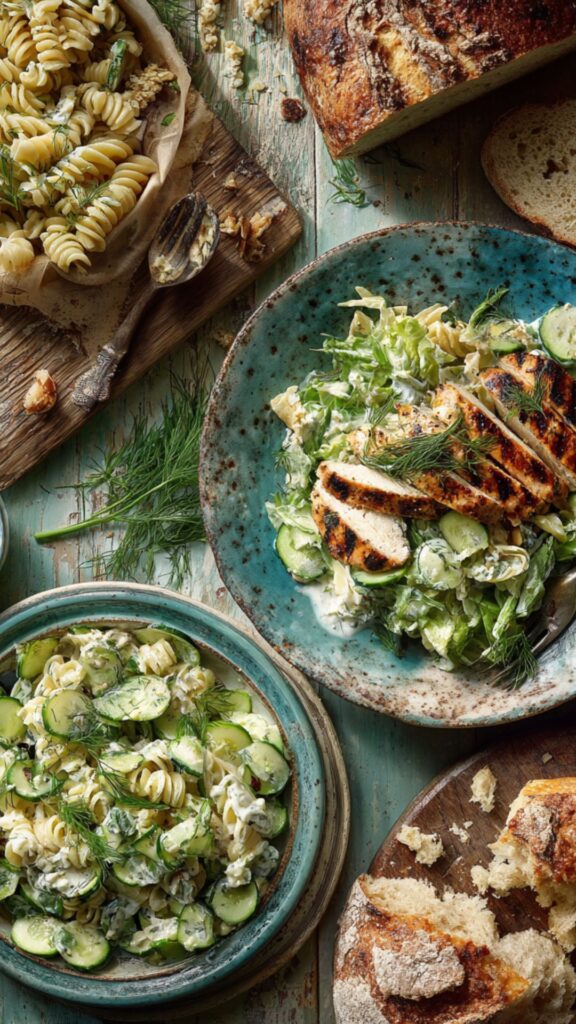 Martha Stewart Grilled Chicken And Zucchini Salad Recipe