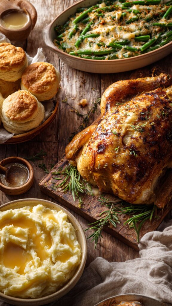 Martha Stewart Garlic Stuffed Roasted Chicken Recipe