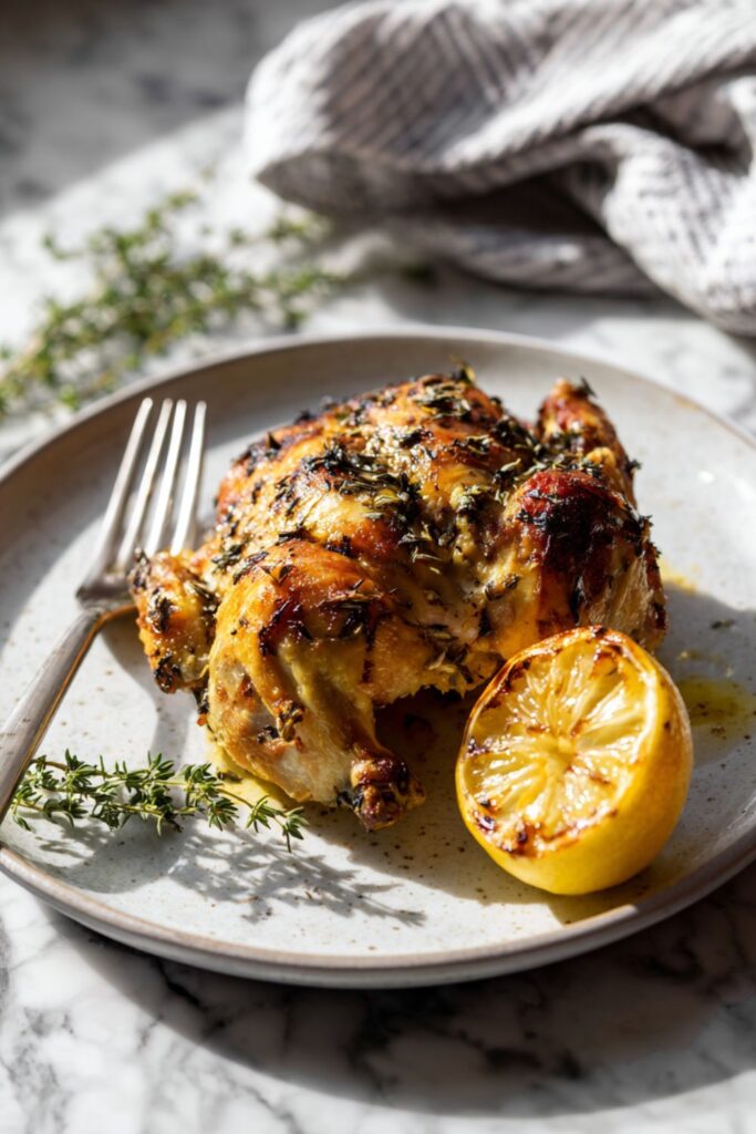Martha Stewart Cornish Hens With Lemon And Herbs Recipe