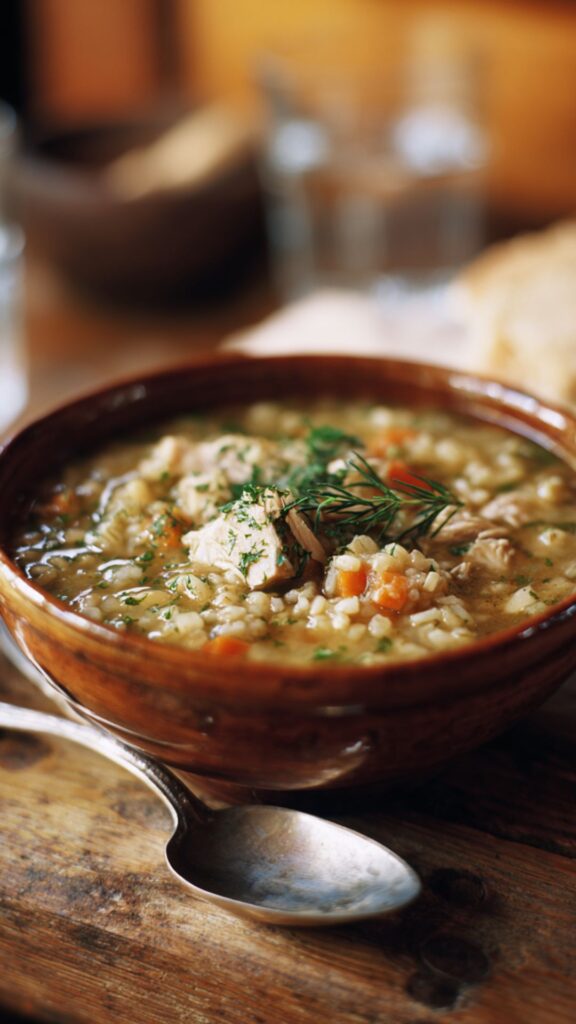Martha Stewart Chicken Barley Soup Recipe