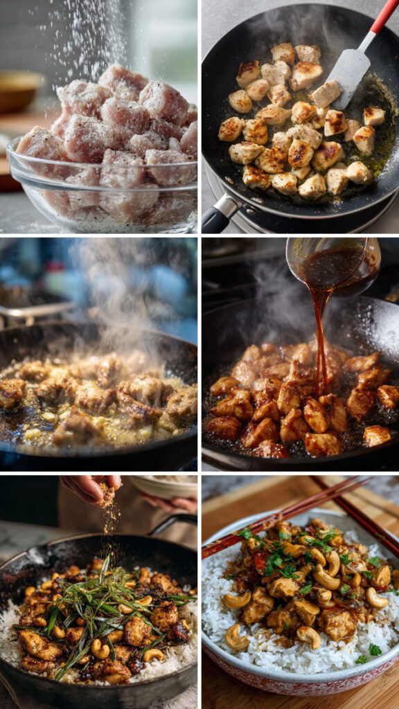 Martha Stewart Cashew Chicken Recipe