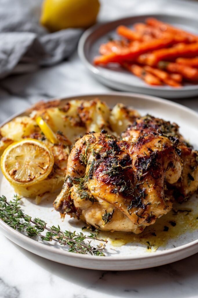Martha Stewart Cornish Hens With Lemon And Herbs Recipe