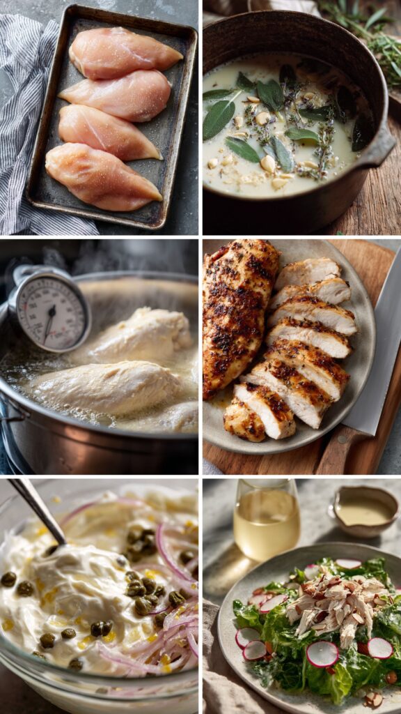Martha Stewart Chicken Breast Poached Buttermilk Recipe