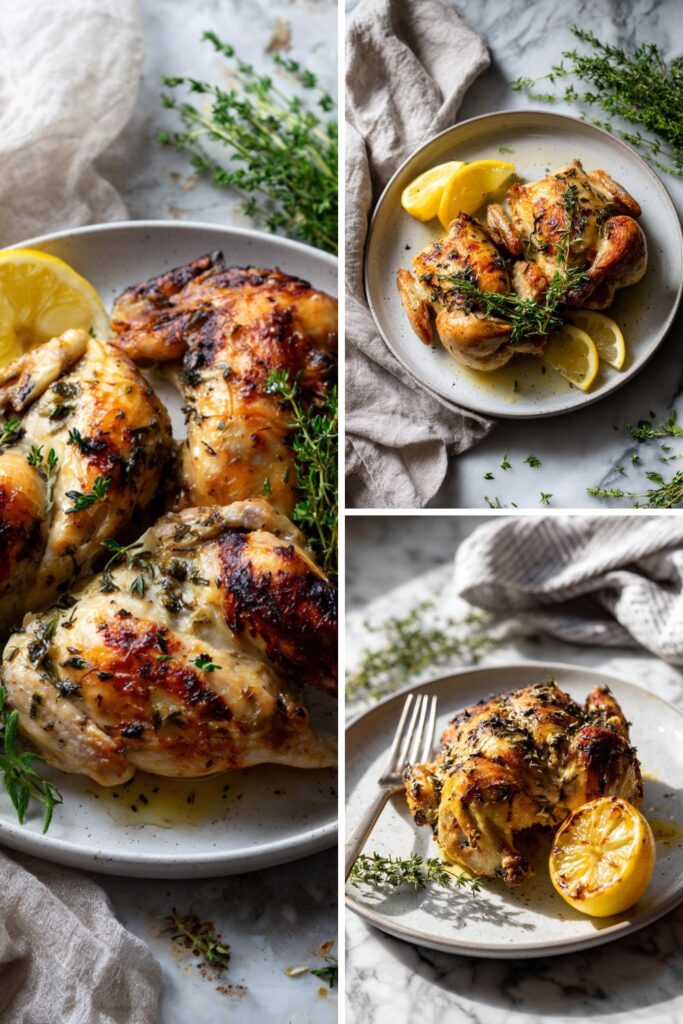 Martha Stewart Cornish Hens With Lemon And Herbs Recipe