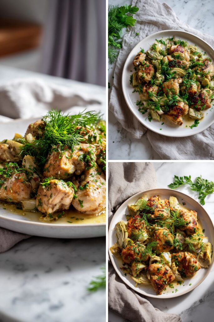 Martha Stewart Chicken Fennel And Artichoke Fricassee Recipe