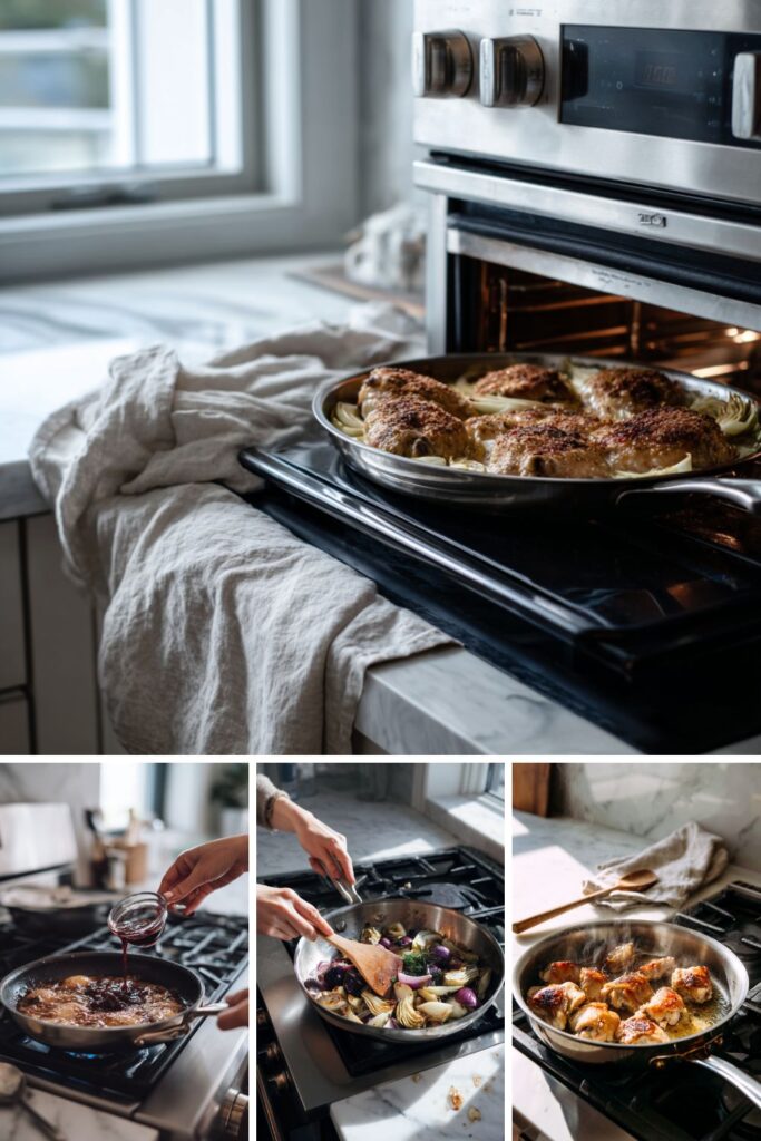Martha Stewart Chicken Fennel And Artichoke Fricassee Recipe