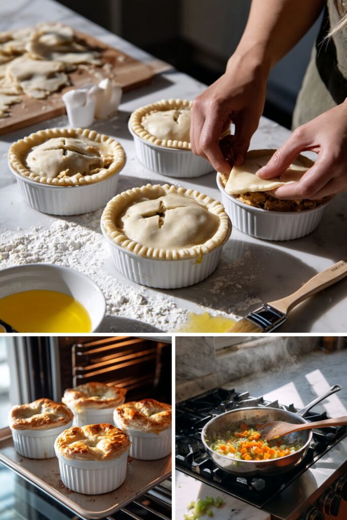 Martha Stewart Easy Chicken Potpies Recipe
