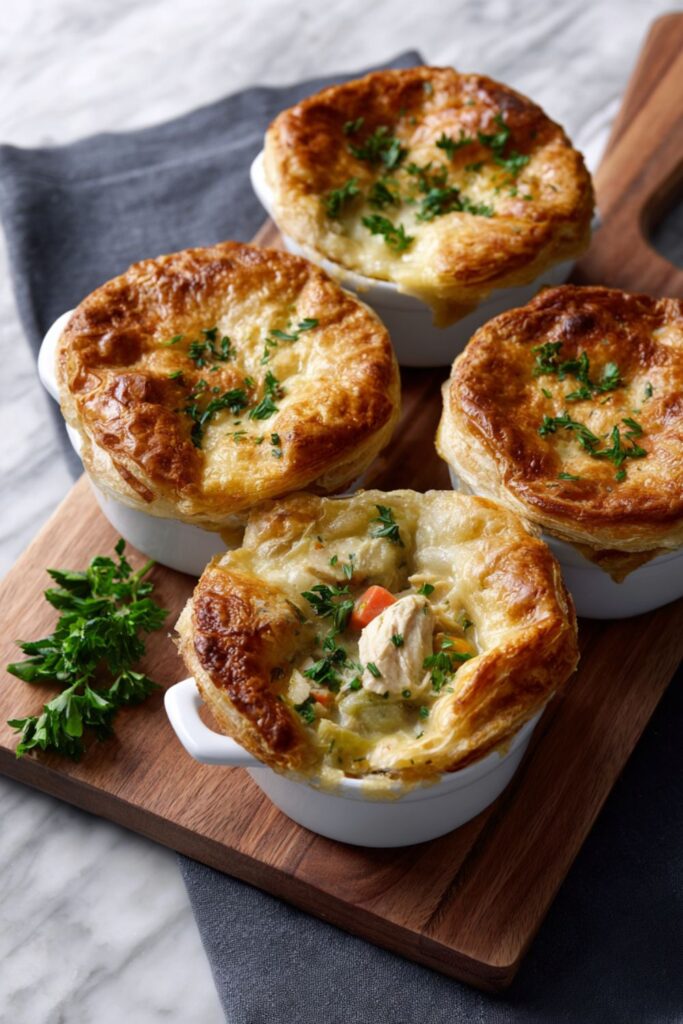 Martha Stewart Easy Chicken Potpies Recipe