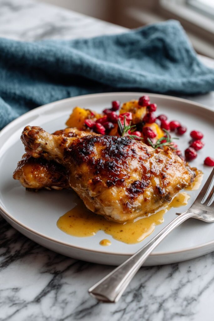 Martha Stewart Braised Chicken Butternut Squash And Cranberries Recipe