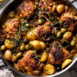 Martha Stewart Braised Chicken Potatoes Olives And Lemon Recipe