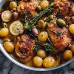 Martha Stewart Braised Chicken Potatoes Olives And Lemon Recipe