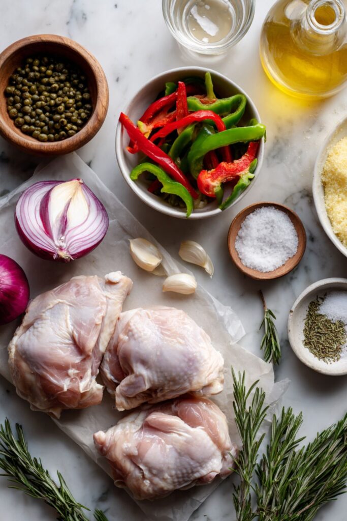 Martha Stewart Brick Chicken Vinegar Peppers Recipe
